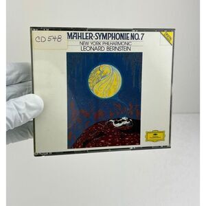 Gustav Mahler's Symphony No. 7 New York Philharmonic Leonard Bernstein 2 CD Set